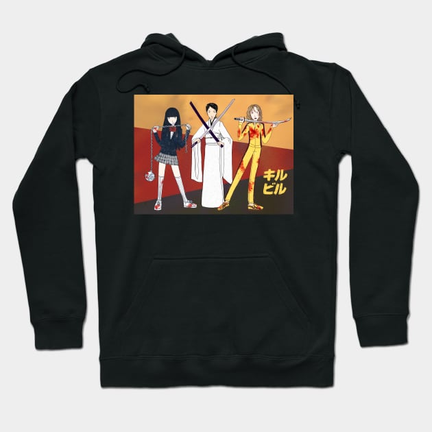 Kill Bill Gals Hoodie by alexacassaro